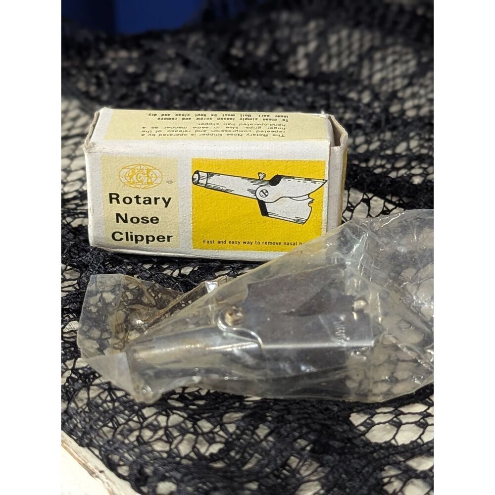 VINTAGE Chadwick-Miller Rotary Nose Clipper Novelty Oddity NEW!